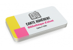 Impression fabrication carte badge association ecoresponsable