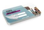 Impression fabrication carte badge enseignement ultra rigide