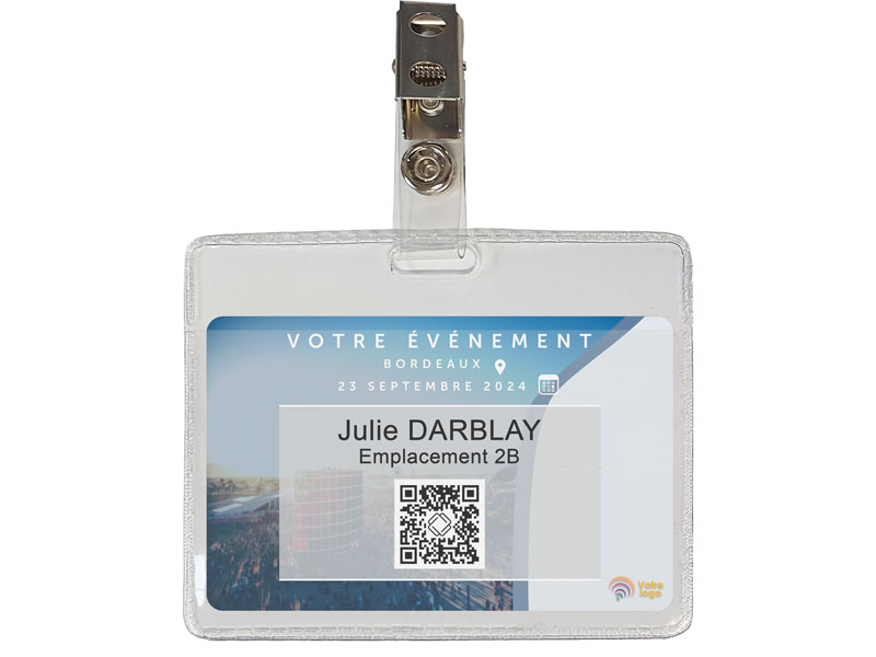 Fabrication de badge événementiel personnalisé