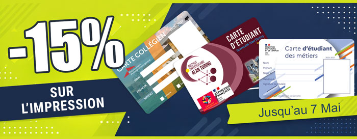 Promotion sur vos cartes scolaires et étudiants pour la rentrée 2026-2027