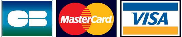 CB, Visa, Mastercard